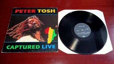 PETER TOSH CAPTURED LIVE LP