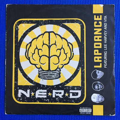 NERD Lapdance Pharrell Williams Vinyl Rap Hip Hop 12" Single Virgin Free P&P