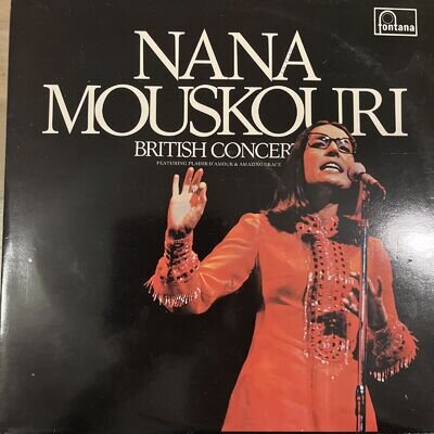 British Concert 2LP (Nana Mouskouri - 1972) 6651 003 (ID:15518)