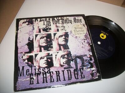 MELISSA ETHERIDGE- I'M THE ONLY ONE VINYL 7" 45RPM PS