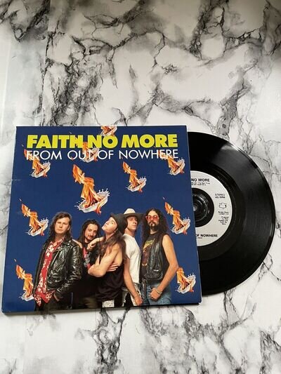 Faith No More From Out Of Nowhere Gatefold Picture Sleeve 45 Slash EX