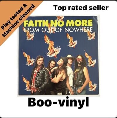 Faith No More - From Out Of Nowhere - LASHX24 - Vinyl 12" 45rpm Vg+ / Ex