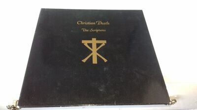 Christian Death - The Scriptures lp Vinyl - 1st UK Press