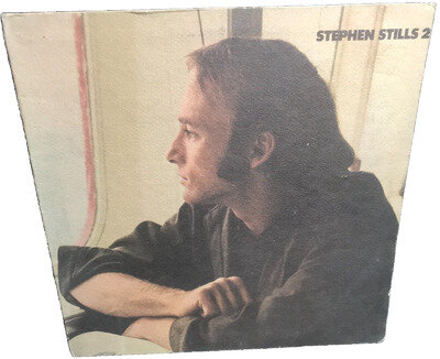 STEPHEN STILLS 2 (two) 1971 UK RED/MAROON ATLANTIC 1ST w/INNER & LYRIC INSERT