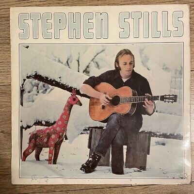 STEPHEN STILLS S/T Vinyl LP Red Plum 1st UK Press Atlantic 1970 EX/VG+