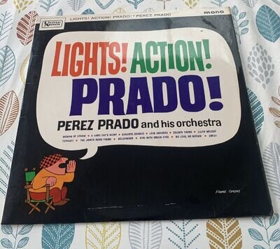 LIGHTS! ACTION! PRADO! PEREZ PRADO VINYL