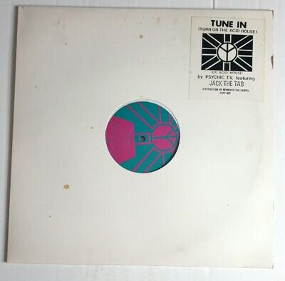 Psychic TV ft. Jack the Tab Tune In Turn on the Acid House 12" Vinyl cat.TOPY037