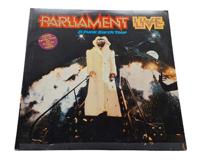 Parliament Live P.Funk Earth Tour 1977 USA 1st Press Funk Soul 2x2LP