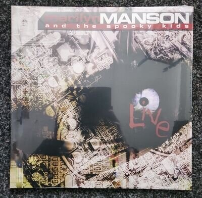 Marilyn Manson And The Spooky Kids - Live - Green Splatter Vinyl LP NEW SEALED