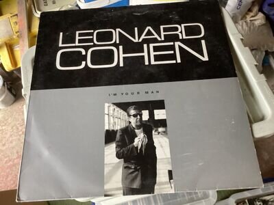 LEONARD COHEN IM YOUR MAN VINYL LP