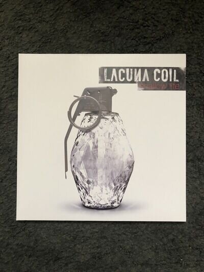 lacuna coil. shallow life, clear vinyl lp