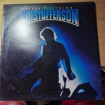 kris kristofferson Surreal Thing 12"inch Vinyl Record Lp EX EX