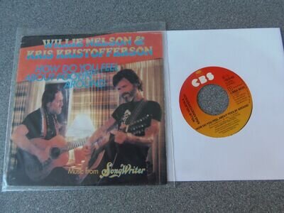 Willie Nelson & Kris Kristofferson How Do You Fell About Foolin' " 7" MINT vinyl