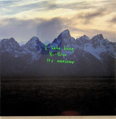 KANYE WEST- Ye, I Hate Being Bi-Polar, Its Awesome LP (NEW Vinyl) 2018 Album