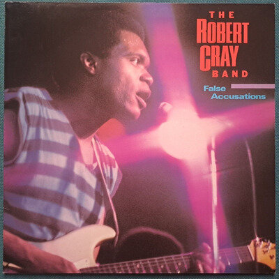 ROBERT CRAY BAND- FALSE ACCUSATIONS - 12" VINYL ALBUM LP RECORD - EX+