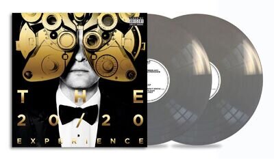 JUSTIN TIMBERLAKE - THE 20/20 EXPERIENCE (2 OF 2) 2X SILVER VINYL LP (NEW)