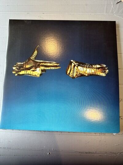 Run The Jewels - Run The Jewels 3 - NM GOLD Vinyl Record 2LP COLOURED 2 Inserts