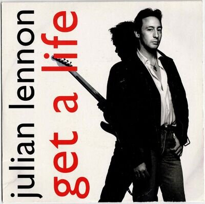 Julian Lennon - 7" - Get A Life (radio mix) / (bungee mix) Virgin UK Picture