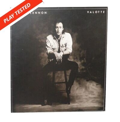 Julian Lennon Valotte 12" Inch Vinyl LP Album Record 1984 Charisma VG VG