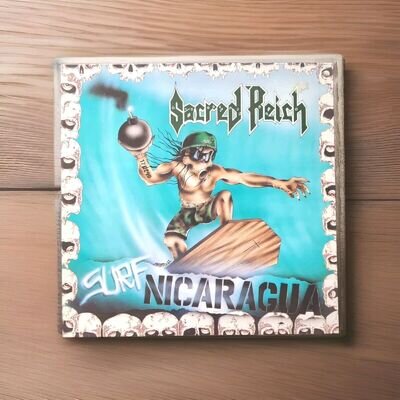 sacred reich / 12 Vinyl / Surf Nicaragua / Metal Blade Records 1st Press G674