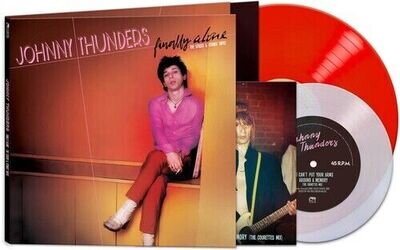 Johnny Thunders - Finally Alone - The Sticks & Stones Tapes - Red/White [New Vin