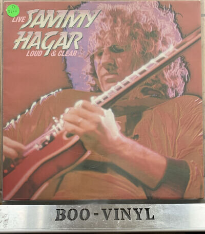 Sammy Hagar ‎– Loud And Clear E-ST 25330 Vinyl~LP~Album EX / VG+ Con