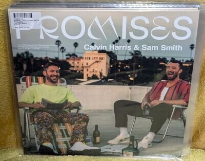 Calvin Harris & Sam Smith – Promises PICTURE DISC VINYL *LIKE NEW* 2018