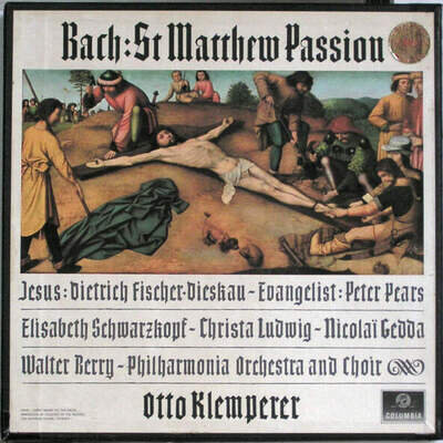 Johann Sebastian Bach - Philharmonia Orchestra & Philharmonia Chorus , Otto Klem