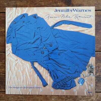 JENNIFER WARNES Famous Blue Raincoat, 1987 German 1st press, Cohen, EX+/NM?-EX