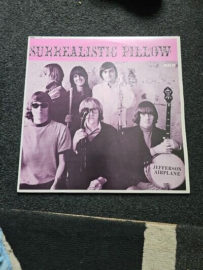 Jefferson Airplane - Surrealistic Pillow (LP, Album, RP, Ora) 1977 Re Issue Vg+