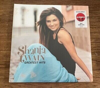 Shania Twain Greatest Hits Vinyl Record LP New Sealed Baby Pink