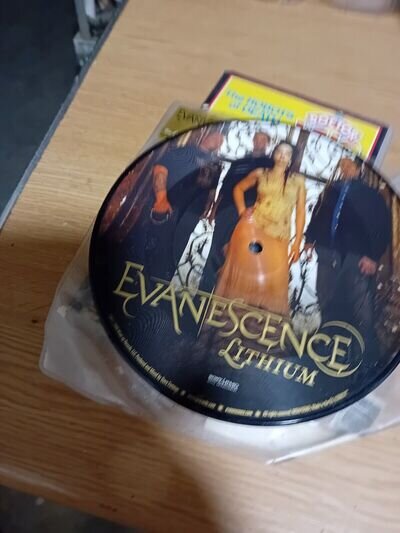 EVANESCENCE Lithium 7 Inch Picture Disc