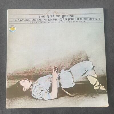 IGOR STRAVINSKY THE RITE OF SPRING LE SACRE DU PRINTEMPS DAS FRUHLINGSOPFER LP