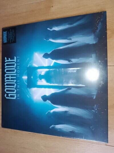 GODMODE IN THIS MOMENT GALAXY LIGHT BLUE VINYL LP BRAND NEW SEALED