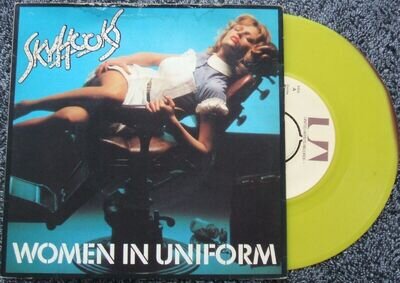 SKYHOOKS - Women In Uniform (1978) Unt.Arts Yellow Vinyl Excellent UK 45