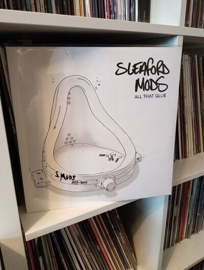 Sleaford Mods All That Glue White Vinyl Double LP