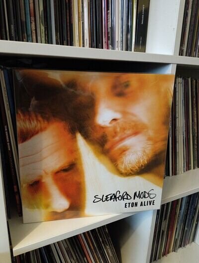 SLEAFORD MODS - Eton Alive BLUE Vinyl Limited Edition