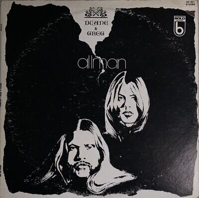 Allman Brothers Duane and Greg Allman 1972 USA Compilation Record VG Condition