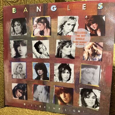 BANGLES - DIFFERENT LIGHT (1986 LP) 1ST UK PRESS! inc Lyrics Inner Sleeve EX!