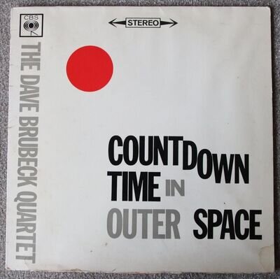 THE DAVE BRUBECK QUARTET - COUNTDOWN TIME IN OUTER SPACE - LP - CBS SBPG 62013