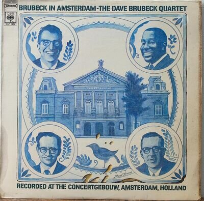 Brubeck In Amsterdam, The Dave Brubeck Quartet 12” Vinyl LP Record