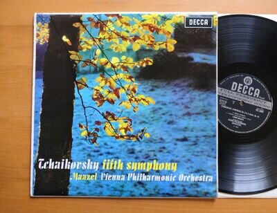 SXL 6085 WB Tchaikovsky Fifth Symphony 5 Lorin Maazel Decca ED3 Wideband EX