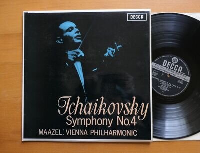 SXL 6157 WB Tchaikovsky Symphony 4 Lorin Maazel Decca ED3 Wideband EX