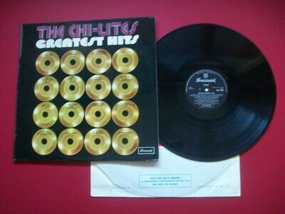 The Chi-Lites - Greatest Hits - 1973 UK 12" Vinyl LP Brunswick. BRLS 3003 EX/G