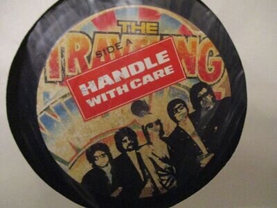 TRAVELING WILBURYS "Handle With Care" UK 10" Single - Warner Bros W 7732 TE