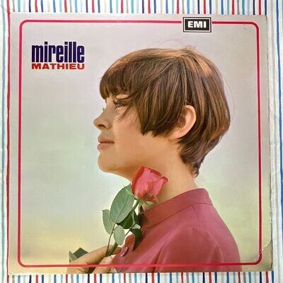 Mireille Mathieu, Self Titled 12" Vinyl Record LP Album, 1967