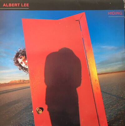 Albert Lee - Hiding - Used Vinyl Record - 55 - S7294z