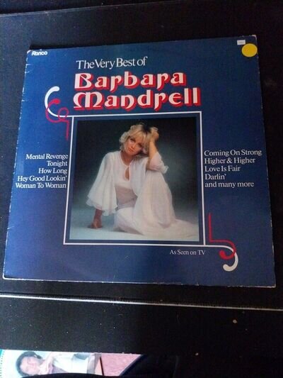 Barbara Mandrell – The Very Best Of RTL 2069 Vinyl LP 1982