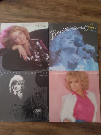 Barbara Mandrell 4x LP'S Job Lot