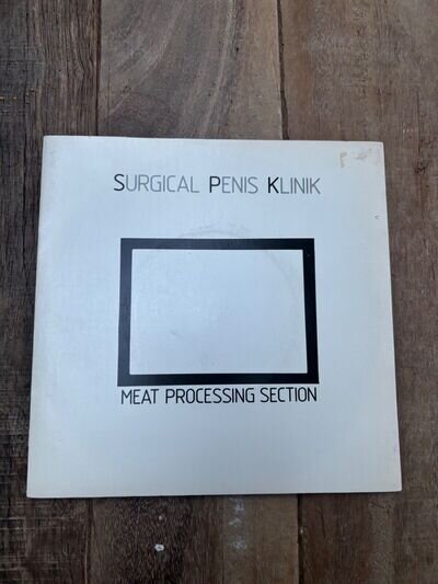 SURGICAL PENIS KLINIK 7" VINYL RECORD SLOGUN/MEKANO IR0011 THROBBING GRISTLE